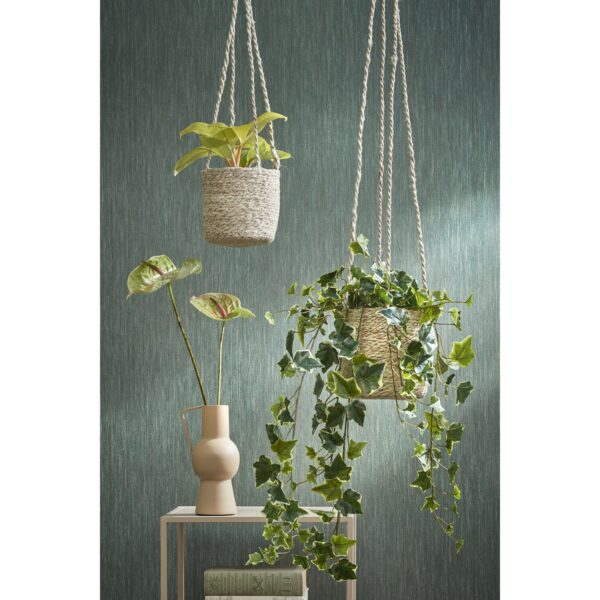 Hedera Kunst Hangplant - H86cm - Groen Bont