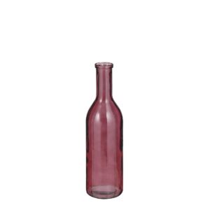 Rioja Fles Vaas - H50xØ15cm - Bordeaux