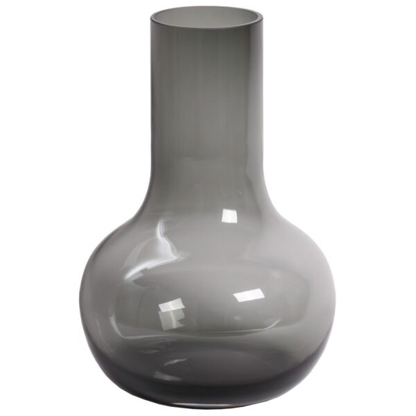 Vaas glas - S - H37xW25 - Seim - Grey