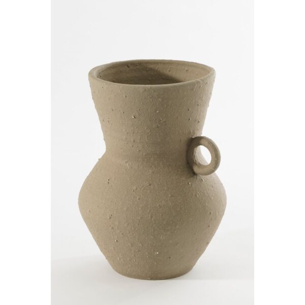 Lane Kruik - H33xØ24cm - Terracotta - Taupe