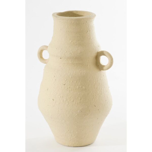 Lane Kruik - H41xØ24cm - Terracotta - Beige