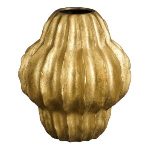 Altea Vaas - H28xØ25cm - Keramiek - Goud