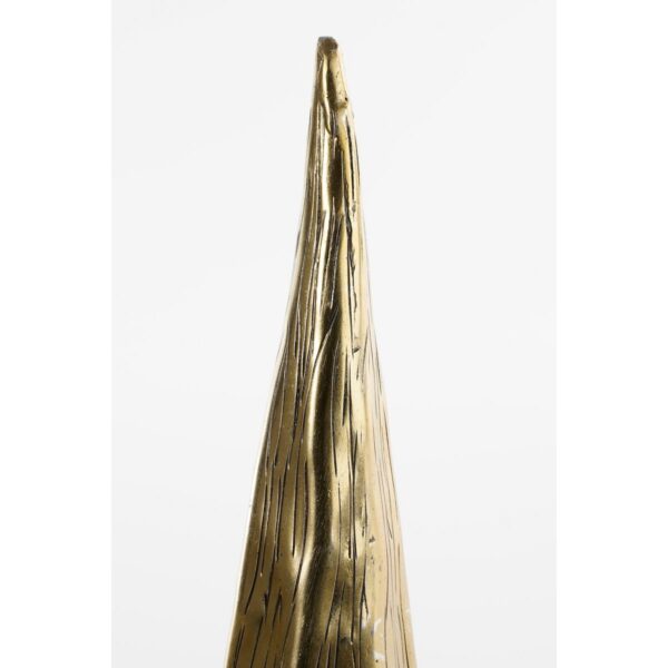 Cezar Decoratie Kerstboom - H55xØ13cm - Aluminium - Goud