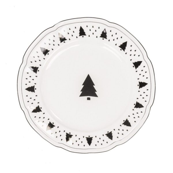 Bord - Kerstboom - Newbone China - 26x26x1cm