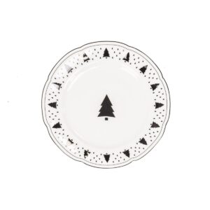 Bord - Kerstboom - Newbone China - 19x19x1cm