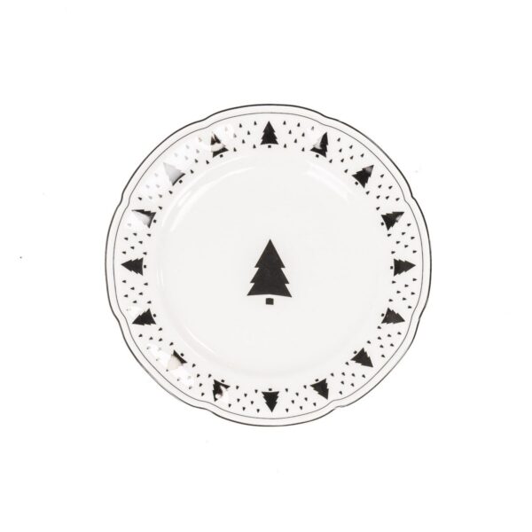 Bord - Kerstboom - Newbone China - 19x19x1cm