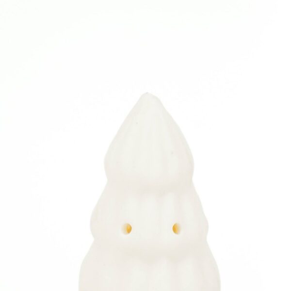 Ledlight - Xmas Tree - Ceramics - White - 6x6x10cm