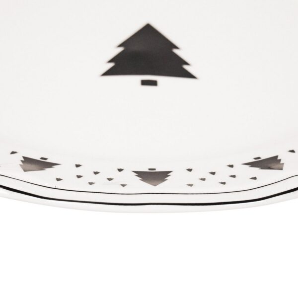 Bord - Kerstboom - Newbone China - 26x26x1cm